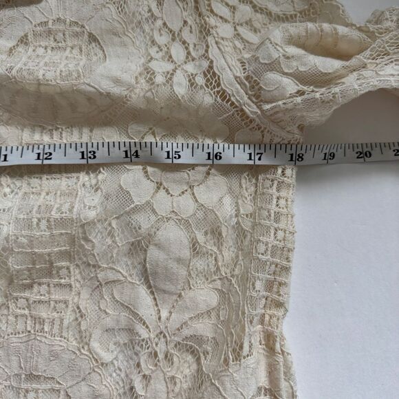 Neiman Marcus Style Keepers Beige 3/4 Sleeve Blouse Size Small NWT SK17TP0274001 - Picture 4 of 7